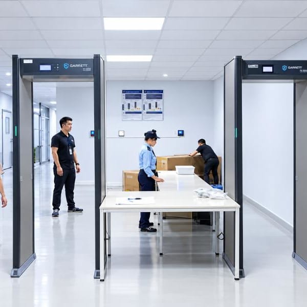 Cổng dò kim loại: Cấu tạo, nguyên lý hoạt động và ứng dụng